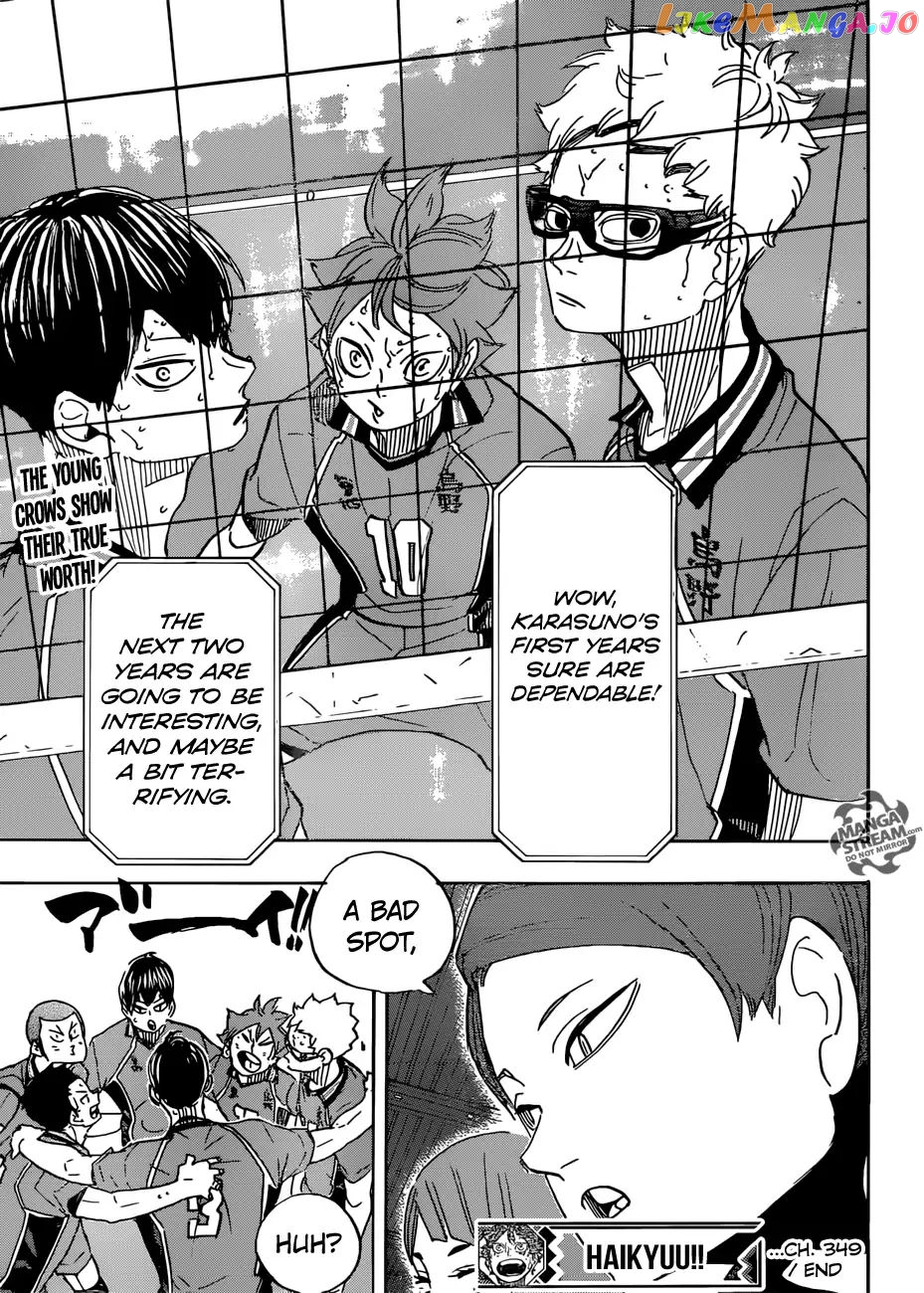 Haikyuu!!, Chapter 349 image 20